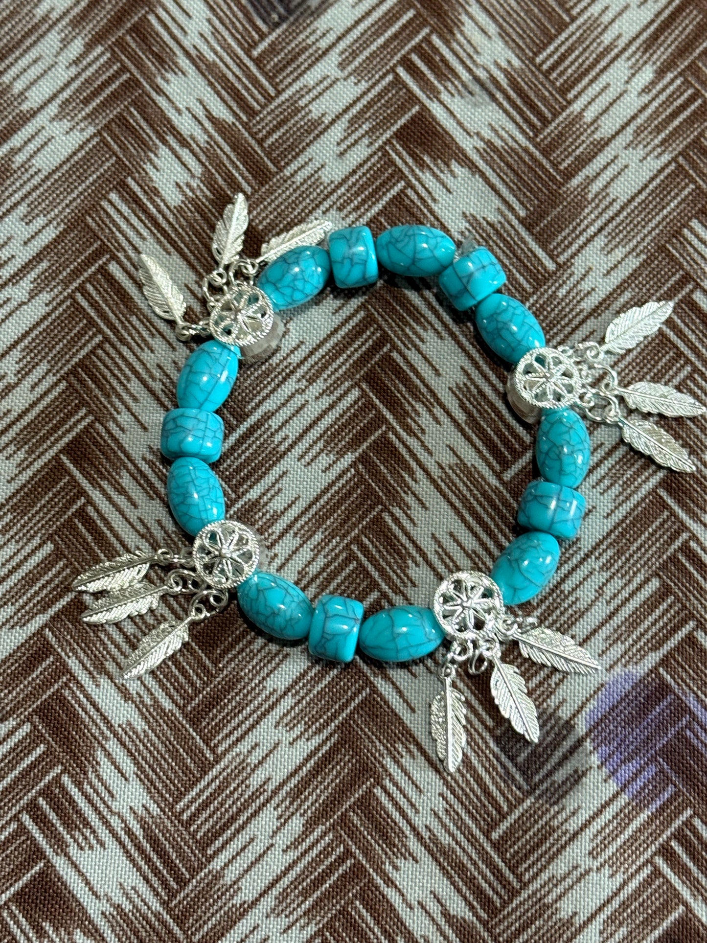 Round Turquoise Bracelet