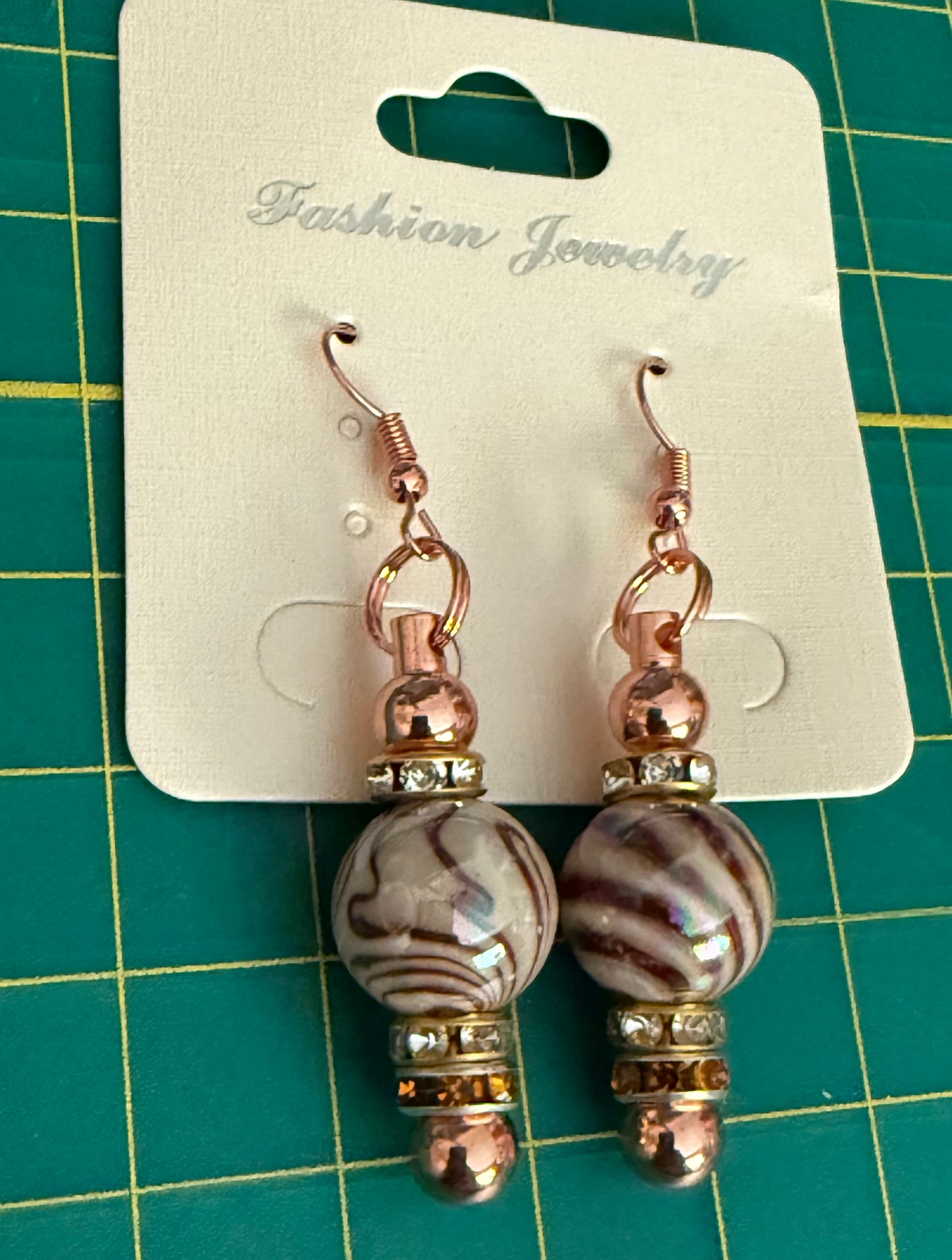 Acrylic Bead Earring