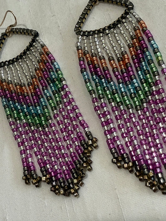 Colorful Beaded Fringe