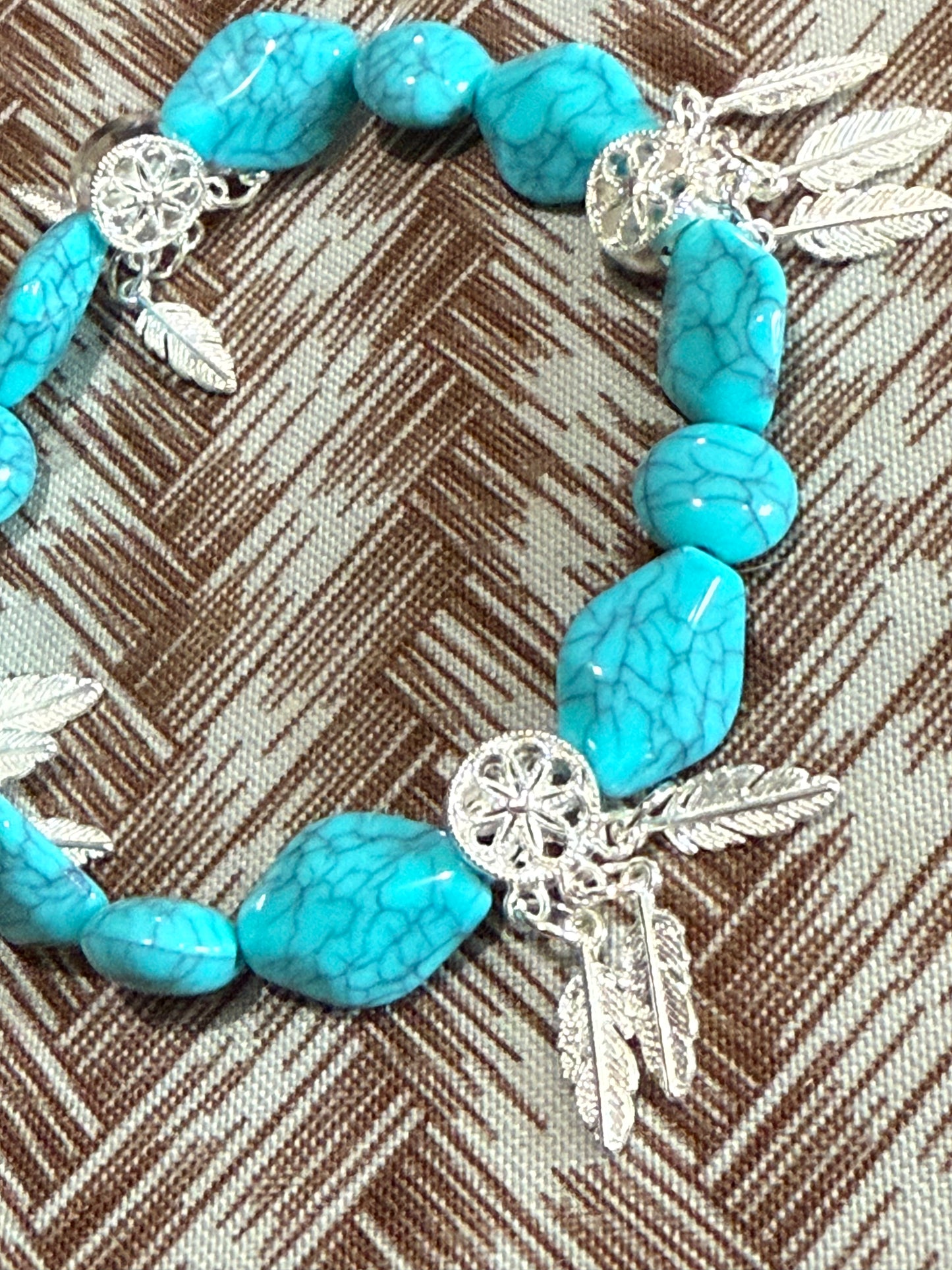 Resin Turquoise Bracelet