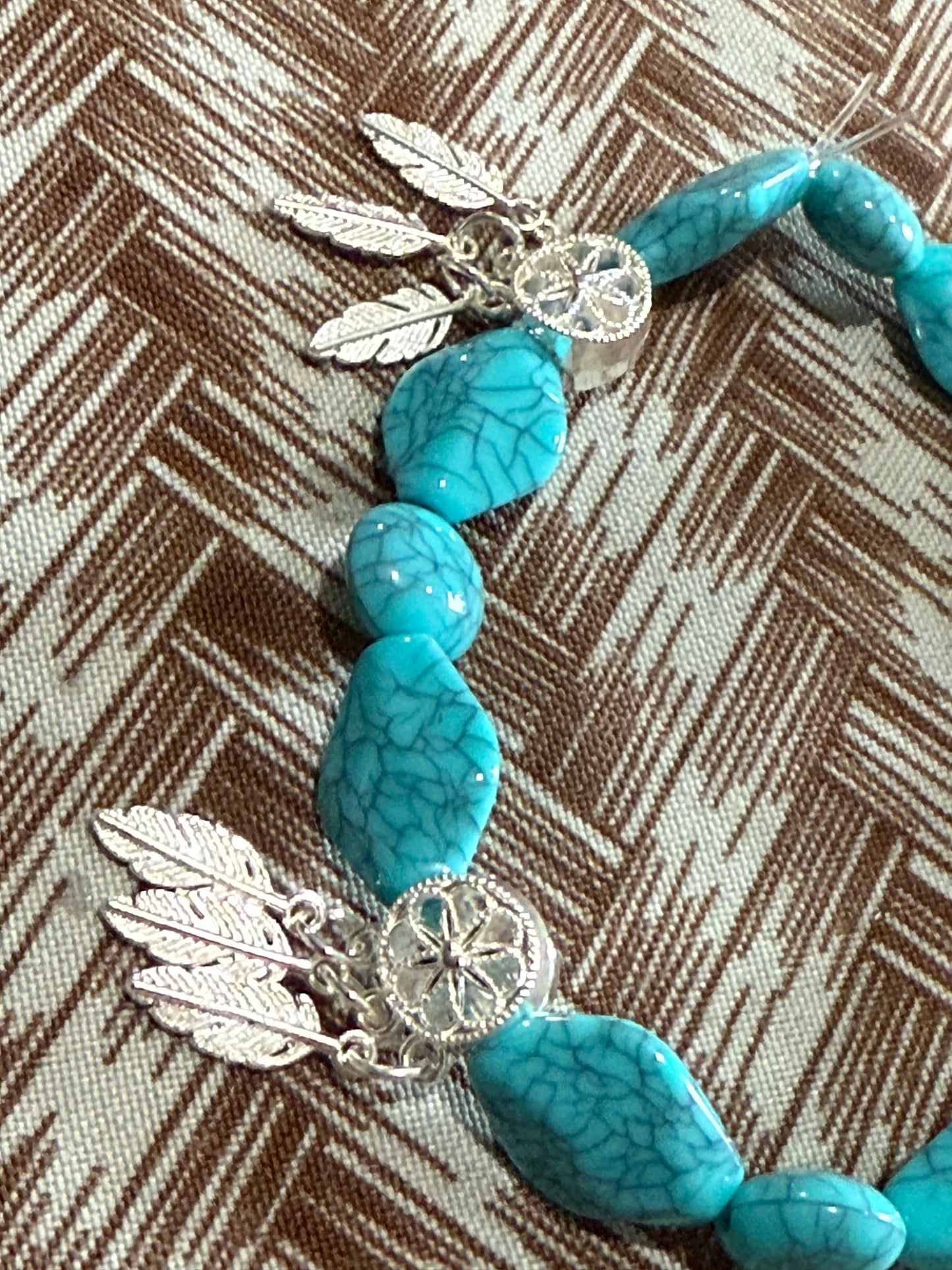 Resin Turquoise Bracelet