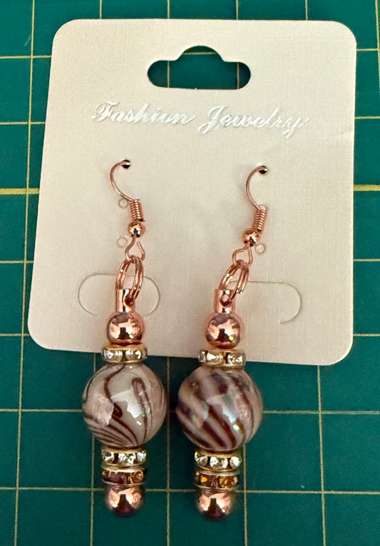 Acrylic Bead Earring