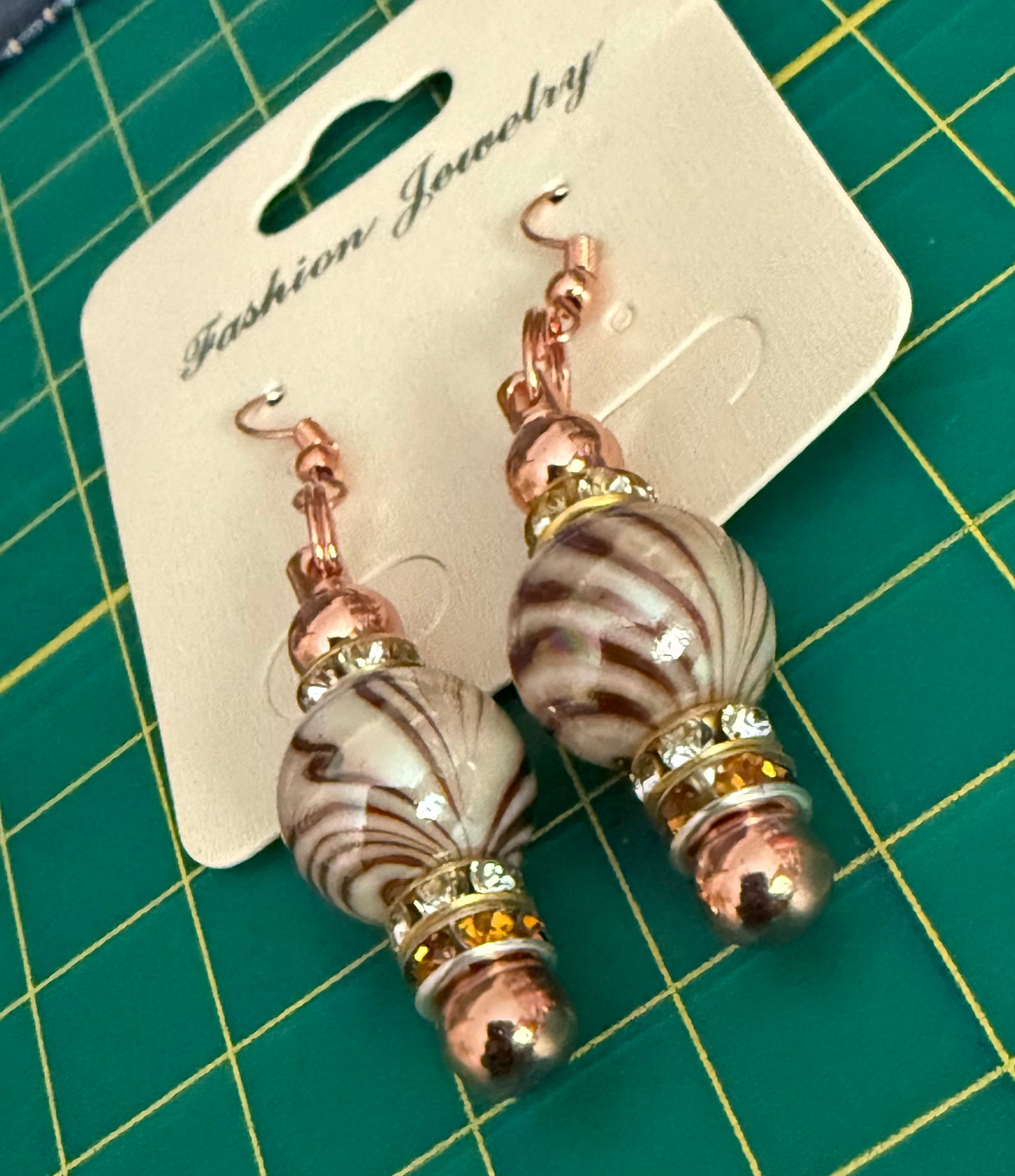 Acrylic Bead Earring
