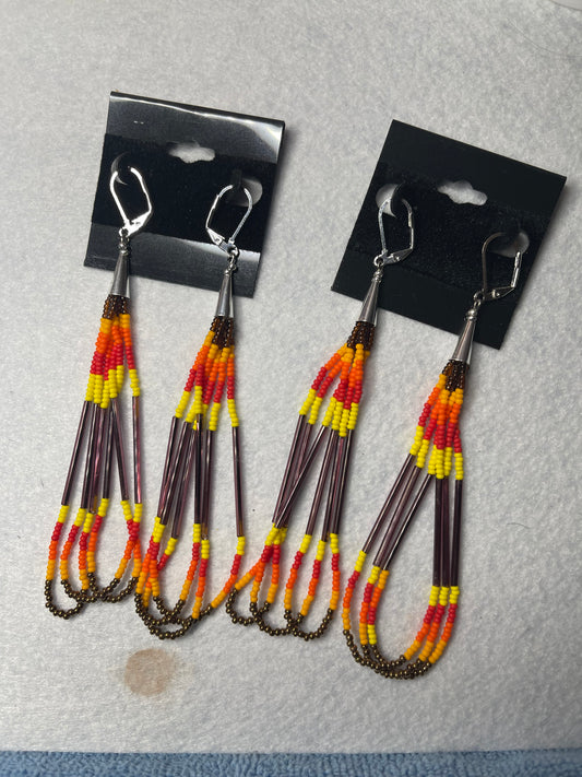 Native American Fringe Earrings