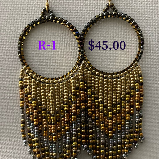 Hoop Fringe Earring