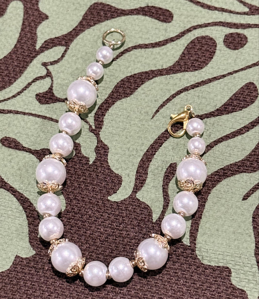 White Pearl Bracelet