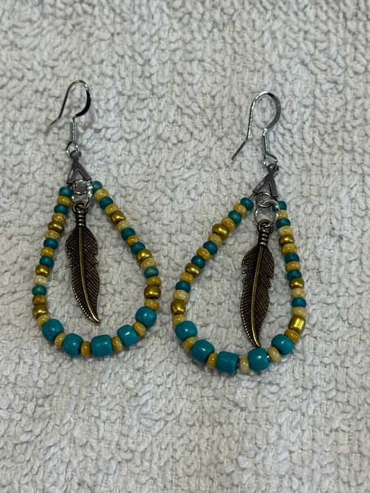 Tear Drop Feather (T-1)